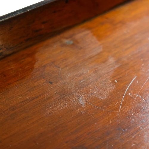 ANTIQUE VICTORIAN MAHOGANY CHEST OF DRAWERS - ADDITIONAL PHOTO 9