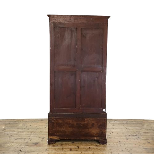 fig 2. Antique Edwardian Mahogany Wardrobe
