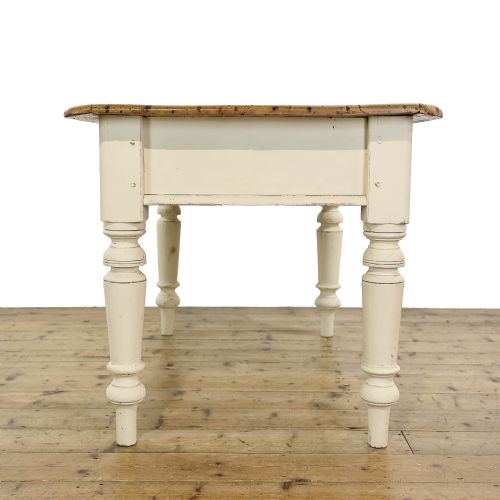 fig 2. Antique Victorian Pine Farmhouse Kitchen Table