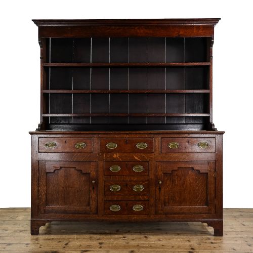 fig 1. Antique North Wales Anglesey Oak Dresser