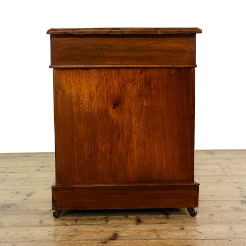 fig 2. Antique Early 20th Century Mahogany Pedestal Desk