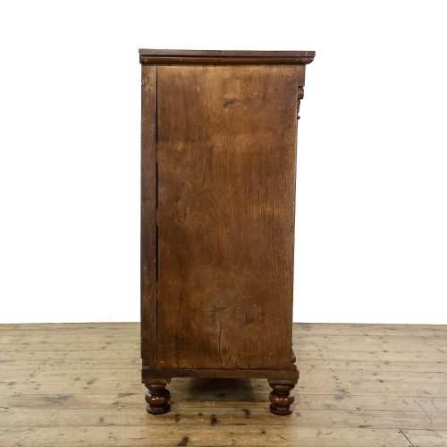 fig 1. Antique 19th Century Oak Chest of Drawers