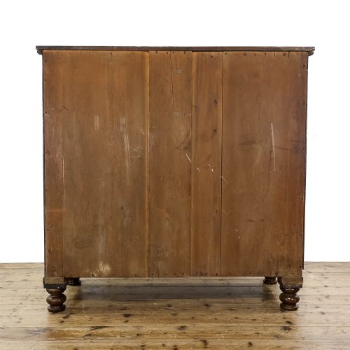 fig 2. Antique 19th Century Oak Chest of Drawers
