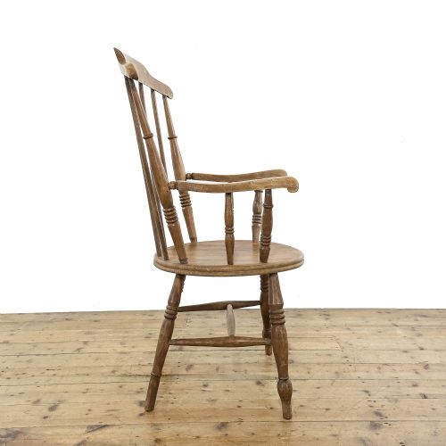fig 1. Antique Stickback Penny Armchair
