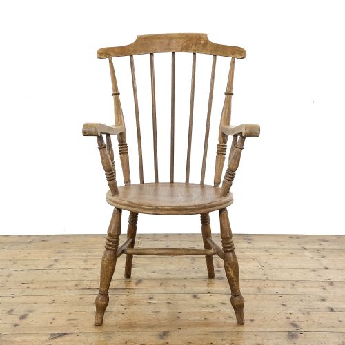 fig 2. Antique Stickback Penny Armchair
