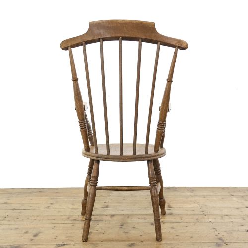 fig 3. Antique Stickback Penny Armchair

