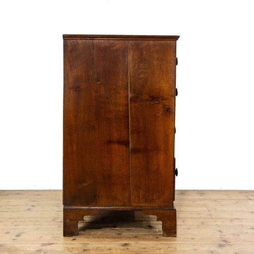 fig 1. Antique Oak Chest of Drawers