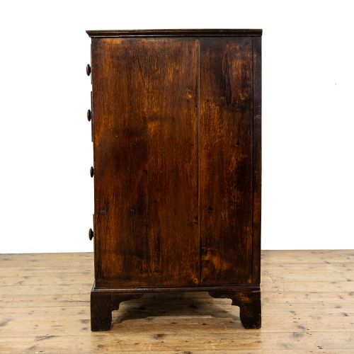 fig 3. Antique Oak Chest of Drawers