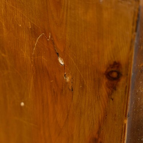 ANTIQUE VICTORIAN PINE CHEST OF DRAWERS - ADDITIONAL PHOTO 8
