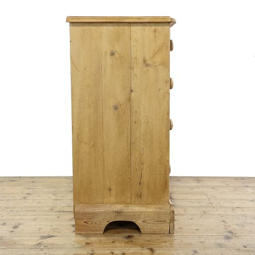 ANTIQUE 19TH CENTURY PINE CHEST OF DRAWERS - ADDITIONAL PHOTO 1