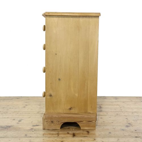 ANTIQUE 19TH CENTURY PINE CHEST OF DRAWERS - ADDITIONAL PHOTO 3