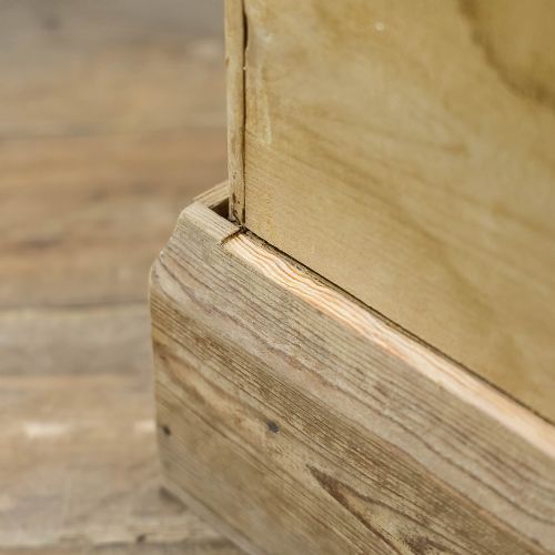 ANTIQUE 19TH CENTURY PINE CHEST OF DRAWERS - ADDITIONAL PHOTO 5