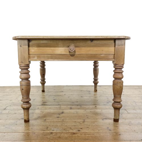 fig 3. Antique Victorian Pine Kitchen Table
