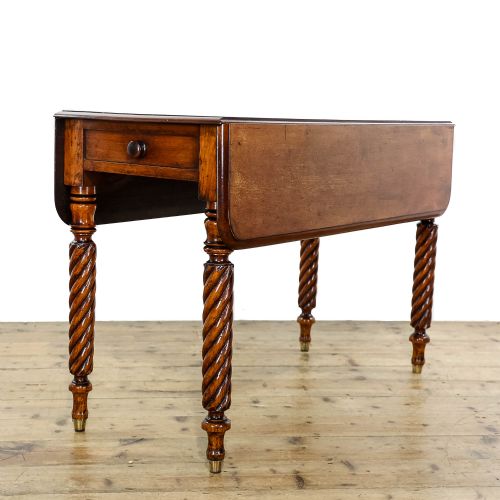 Antique Drop Leaf Pembroke Mahogany Table 
