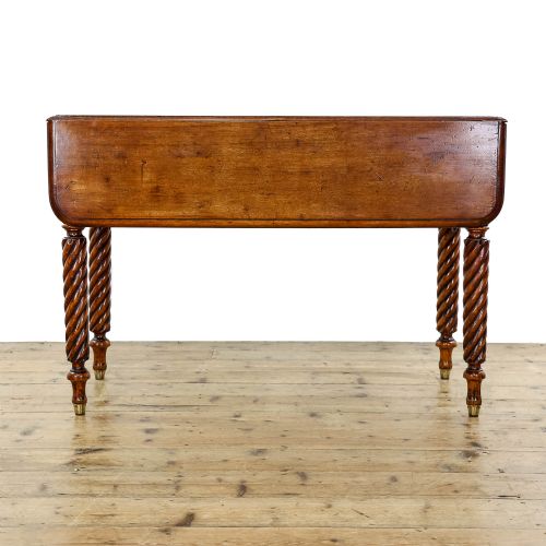 fig 2. Antique Drop Leaf Pembroke Mahogany Table