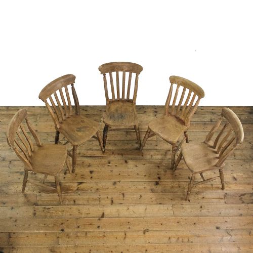 fig 1. Five Pine Farmhouse Kitchen Chairs