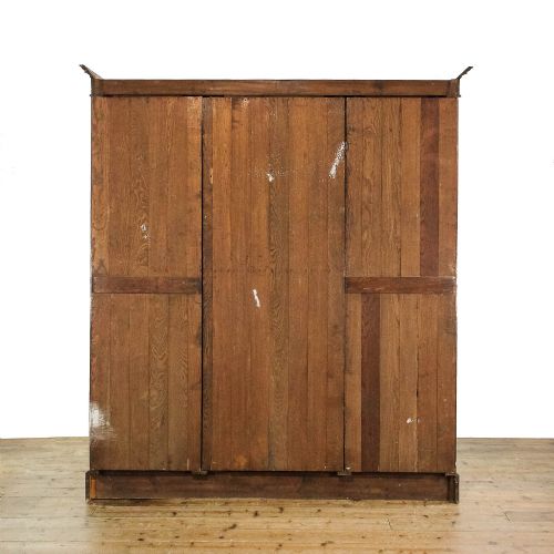 fig 2. Antique Edwardian Mahogany Compactum Wardrobe