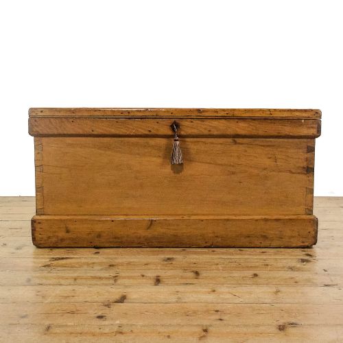 fig 3. Antique 19th Century Pine Chest