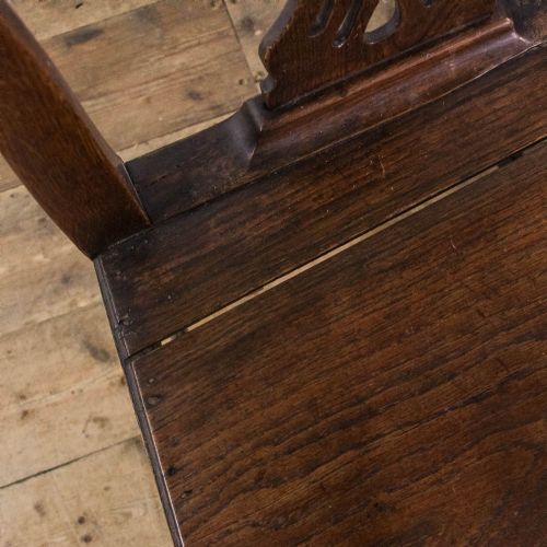 fig 2. Four Antique George III Welsh Oak Dining Chairs