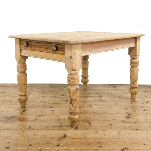 Rustic Pine Kitchen Table
