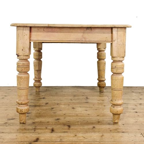 fig 3. Rustic Pine Kitchen Table