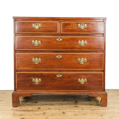 Antique George III Mahogany Chest of Drawers
