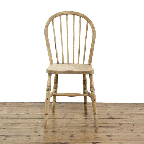 fig 2. Set of Three Antique Farmhouse Kitchen Chairs