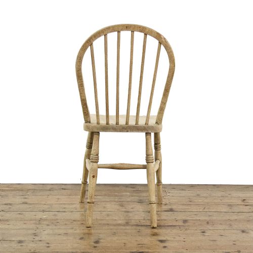 fig 3. Set of Three Antique Farmhouse Kitchen Chairs