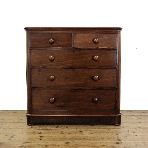 Antique Victorian Mahogany Chest of Drawers
