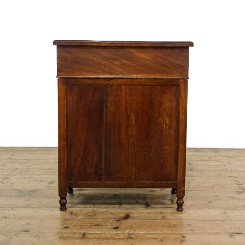 fig 1. Antique Late Victorian Walnut Pedestal Desk