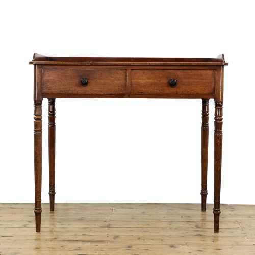 fig 1. Antique Georgian Mahogany Side Table