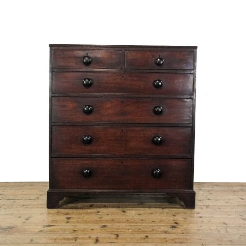 Antique Georgian Mahogany Chest of Drawers
