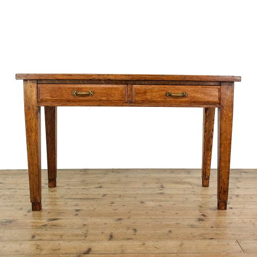 Antique 20th Century Oak Desk
