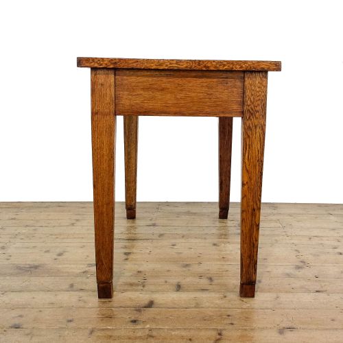 fig 1. Antique 20th Century Oak Desk