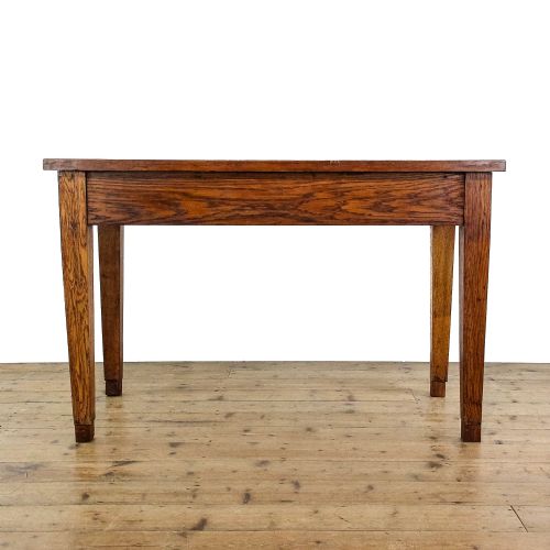 fig 2. Antique 20th Century Oak Desk