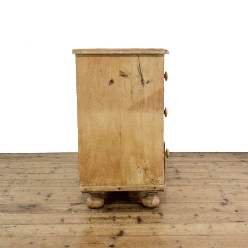 fig 1. Antique Victorian Pine Chest of Drawers
