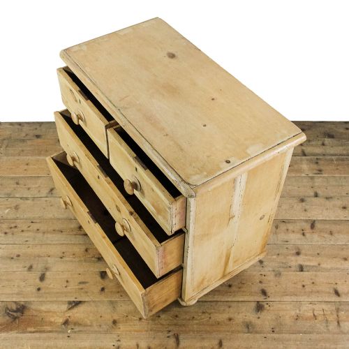 fig 3. Antique Victorian Pine Chest of Drawers
