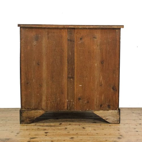 fig 2. Antique 19th Century Oak Chest of Drawers