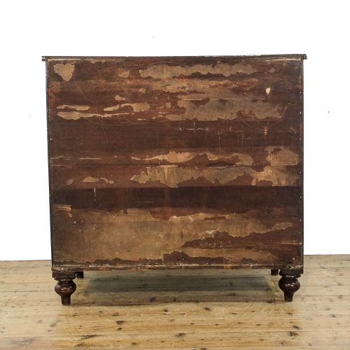fig 3. Antique Mahogany Chest of Drawers
