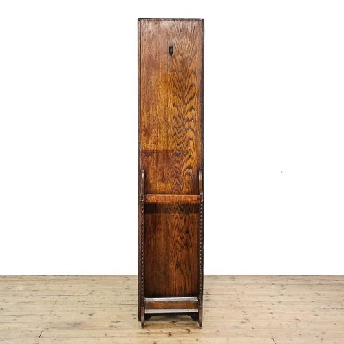 fig 1. Antique Early 20th Century Oak Hall Wardrobe