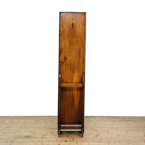 fig 3. Antique Early 20th Century Oak Hall Wardrobe