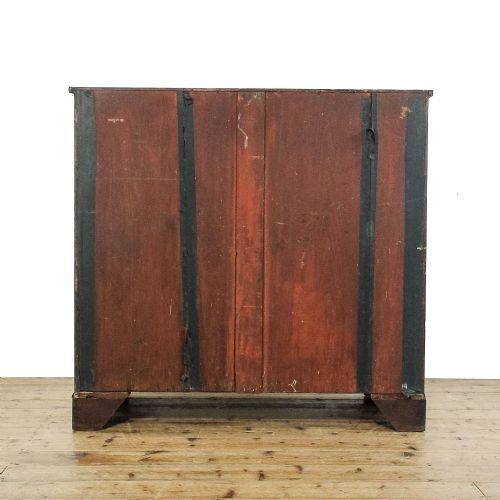 ANTIQUE 19TH CENTURY MAHOGANY CHEST OF DRAWERS - ADDITIONAL PHOTO 2