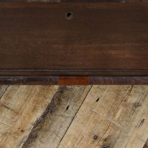 ANTIQUE 19TH CENTURY MAHOGANY CHEST OF DRAWERS - ADDITIONAL PHOTO 6