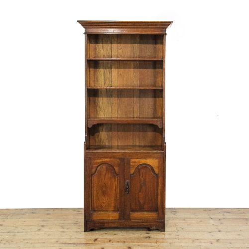 Small Early 20th Century Oak Bookcase
