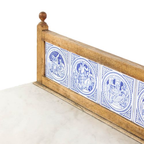 fig 2. Antique 19th Century Pine Washstand