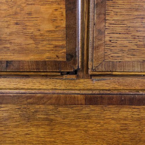 fig 3. Antique George III Oak Chest of Drawers
