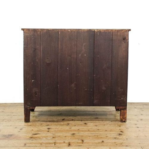 fig 3. Georgian Mahogany Bow front Chest of Drawers
