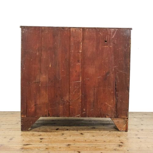 fig 1. Antique Bow Front Chest of Drawers