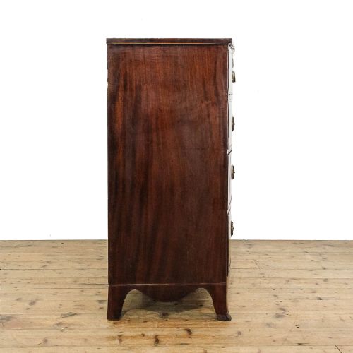 fig 2. Antique Bow Front Chest of Drawers