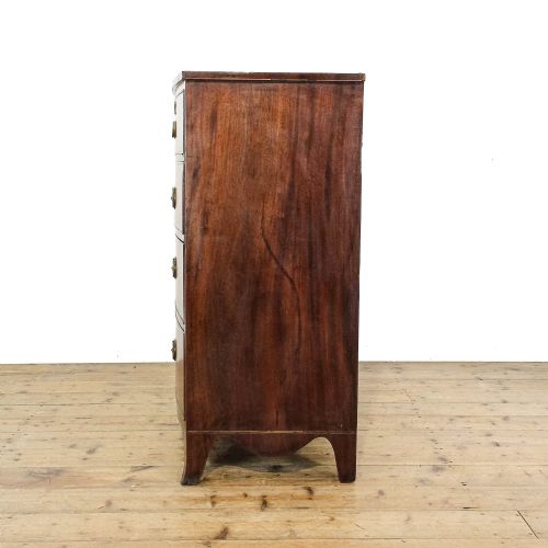 fig 3. Antique Bow Front Chest of Drawers
